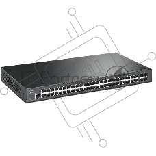 Коммутатор TP-Link JetStream TL-SG3452, 48×1 Гбит/с + 4×1 Гбит/с SFP, управляемый