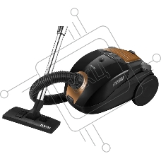 Пылесос Centek CT-2511 черный/желтый, 400/2000 Вт, уборка сухая, пылесборник мешок 2 л