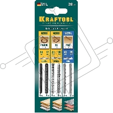 Набор пилок универс. Kraftool 15348-H20_z02 20пред. (лобзики)