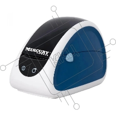 Принтер наклеек Mertech MPRINT LP80 EVA прямая термопечать, 203 dpi, 100 мм/сек, RS-232, USB, белый/синий
