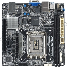 Серверная материнская плата ASUS P13R-I, LGA1700, Intel C262, 2xDDR5 (ECC), 6xSATA, 1xM.2, 1xPCIe 5.0 x16, 1xVGA, 3x1Gb LAN, 2xUSB-A 5Gbps, 2xUSB-A 10Gbps, mITX