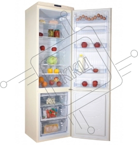 Холодильник DON R-295 BE бежевый мрамор двухкамерный