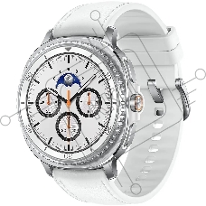 Смарт-часы Samsung Galaxy Watch 8 Classic 46mm LTE SM-L505 белый CAU Смарт-часы Samsung Galaxy Watch 8 Classic 46mm LTE SM-L505 белый CAU