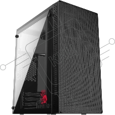 Компьютерный корпус Bloody BD-CC101 черный без БП mATX 1x80mm 1x92mm 2x120mm 2xUSB2.0 1xUSB3.0 audio