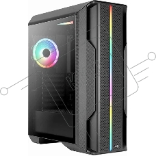 Компьютерный корпус Aerocool / Formula Splinter Duo-G-BK-v1 черный без БП mATX 2x120mm 2xUSB3.0 audio