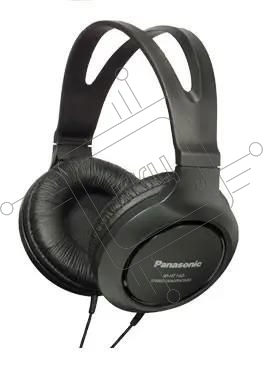 Наушники мониторные Panasonic RP-HT161E-K 2м черный проводные (оголовье)