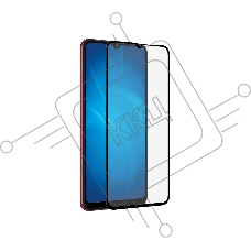 Защитное стекло для экрана DF sColor-110 для Samsung Galaxy A02/A02s/A12/M12 1 шт, черный df scolor-110 (black)