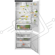 Встраиваемый холодильник Electrolux E7TNGE75S, комбинированный No Frost, Размеры ВxШxГ [мм]: 1884x696x549, сенсорное управление с символьным дисплеем, Динамическая система охлаждения в холодильной камере, система охлаждения в морозильной камере - No Frost, крепление дверцы на направляющих, A++ класс энергопотребления, Большой ящик на телескопических направляющих, MultiSpace, Flexi shelf, Инверторный компрессор