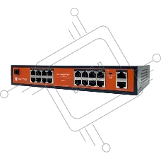 Коммутатор Optimus U1IC-16G/2G/1S, 16×1 Гбит/с PoE+ + 2×1 Гбит/с Uplink + 1×1 Гбит/с SFP Uplink, настраиваемый