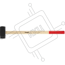 Кувалда Matrix 11036 6000 г, кованая головка, деревянная рукоятка 900 мм