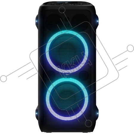Музыкальная система VIPE NITRO X5. 80 Вт. Bluetooth 5.0. 3 режима LED подсветки. 7 цветов. 12 часов без подзарядки. Дисплей. IPX4. FM радио. AUX. USB: Зарядка 5В/1А. Вх
