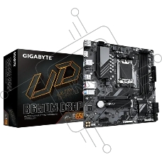 Материнская плата Gigabyte B650M D3HP, AM5, AMD B650, 4xDDR5, 4xSATA, 2xM.2, 1xPCI-E 4.0 x16, 1xPCI-E x1, 1xHDMI, 2xDP, 1x 2.5Gb LAN, 3xUSB-A 3.2 Gen 1, 2xUSB-A 2.0, 1xUSB-C 3.2 Gen 1, 3x3.5 мм, 7.1, Micro-ATX