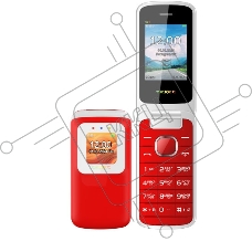 Мобильный телефон TeXet TM-325 гранатовый