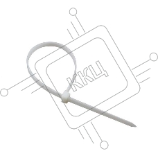 Хомут кабельный Rexant 07-0150 2.5х150 нейл. бел. (уп.100 шт)