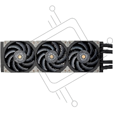 Система жидкостного охлаждения SilverStone XE360PDD черный, 360 мм, 3x120 мм, 800-3000 об/мин, 39.6 дБ, 4 pin PWM, без подсветки