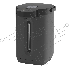 Термопот Blackton Bt TP500 Black, мощность 1800 Вт, объем 5 л, электронный тип управления, функция повторного кипячения, функция поддержания температуры, способы подачи воды - электрическая помпа, индикатор уровня воды, автоотключение при недостаточном количестве воды, защита от перегрева, съемная крышка, ручка для переноски, материал корпуса - металл, пластик, материал внутренней камеры - нержавеющая сталь, длина электрошнура 1.0 м, напряжение 220-240 В, 50-60 Гц, защита от поражения электротоком класс I