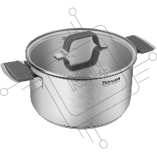Кастрюля Rondell Normanne RDS-1813 3.1л. d=20см (с крышкой) стальной Кастрюля Rondell Normanne RDS-1813 3.1л. d=20см (с крышкой) стальной