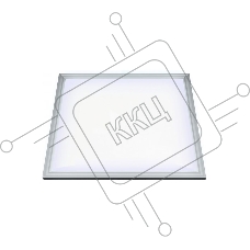 Светильник светодиодный потолочный встраиваемый UNIEL Effective, белый свет 4000K, корпус серебристый, в комплекте с и/п Светильник светодиодный потолочный встраиваемый UNIEL Effective, белый свет 4000K, корпус серебристый, в комплекте с и/п