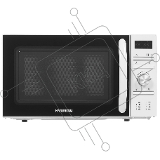Микроволновая печь Hyundai HYM-D3027 белый, 20 л, 700 Вт, переключатели - поворотный механизм/кнопки