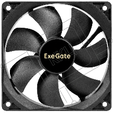 Вентилятор корпусной ExeGate ExtraSilent ES12025S2P, 120 мм, 1300 об/мин, 22 дБ, 2-pin, без подсветки