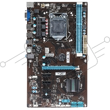 Материнская плата Esonic H81-BTC-KING, LGA 1150, Intel H81, 2xDDR3, 4xSATA, 1xPCIe 3.0 x16, 2xPCIe 2.0 x1, 1xVGA, 1xHDMI, 1x1Gb LAN, 2xUSB-A 5Gbps, 2xUSB-A 2.0, 7.1, ATX