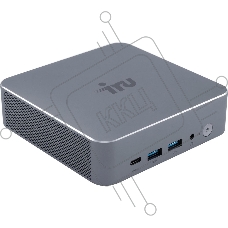 Неттоп IRU Tactio 515 i5 12450H (2) 16Gb SSD512Gb Iris Xe Windows 11 Pro 64 2xGbitEth WiFi BT 100W серый (RUS) (2195518)