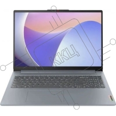 Ноутбук Lenovo IdeaPad Slim 3 15IRU8/15.6"/TN/Intel Core i3 1315U/8Gb/256Gb/SSD/Intel UHD Graphics/Без ОС/серый/1.62kg