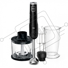 Беспроводной блендер BQ HB600S Black. Мощность:600 Вт, 3 в 1 блендер + миксер+ измельчитель