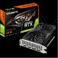 Видеокарта Gigabyte NVIDIA GeForce RTX 3050 6Gb GV-N3050WF2OCV2-6GD PCI-E 4.0 96bit GDDR6 1470/14000 HDMIx2 DPx2 HDCP Ret