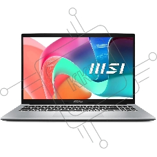 Ноутбук MSI Modern 15 F13MG-253RU серебристый 9S7-15S122-253 Core i7 1355U 16Gb SSD512Gb Intel Iris Xe graphics 15.6