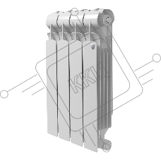 Радиатор биметаллический Royal Thermo Indigo B 500 - 4 секц.