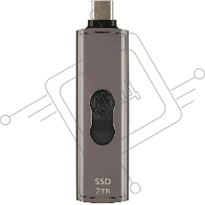 Внешний накопитель SSD Transcend USB-C 2TB TS2TESD330C ESD330C серый