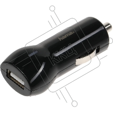Комплект зар./устр. Hama H-183246 2.4A универсальное кабель microUSB черный (00183246)