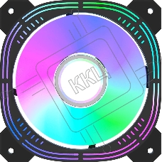 Вентилятор для корпуса Formula Nulight 12BK ARPW ARGB черный, 120 мм, 1500 об/мин, 25.34 дБ, 4 pin