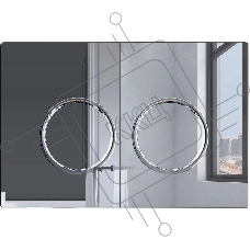 Кнопка смыва BAU Wheel антивандальная для инсталляции IDEAL, нержавеющая сталь хром