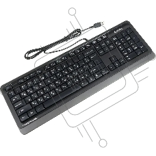 Клавиатура A4Tech Fstyler FK10 проводная, USB, черный/серый
