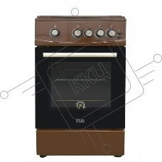 Газовая плита MIU UNO 52S коричневая