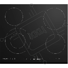 Электрическая варочная панель Hotpoint HR 6T2 B S, независимая, черный