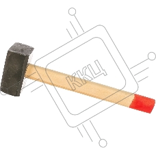 Кувалда Сибртех, 3000 г, кованая головка, деревянная рукоятка 380 мм