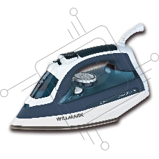 Утюг Willmark SI-2637CA (2600Вт, кер. под., 470мл, анти-накипь, анти-кап.,очист.,ав/откл., пар удар)