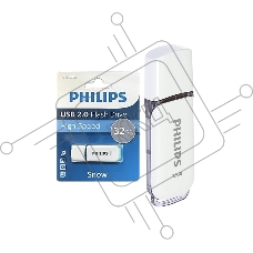 Флеш диск 32GB PHILIPS SNOW2.0 32GB, USB 2.0