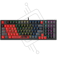 Клавиатура A4Tech Bloody S98 Sports Red BLMS Plus проводная USB красный/черный