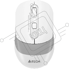 Мышь беспроводная A4Tech Fstyler FG10CS Air белый/серый, 2000 dpi, радиоканал, USB, кнопки - 4