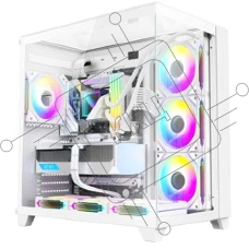 Компьютерный корпус ALSEYE Vision Ultra W (4 fans)