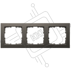 Рамка 3-м G-Classic Jasmart G1003Z мокко