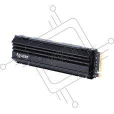 Накопитель SSD Apacer AS2280Q4U, 4TB, PCIe Gen4x4, M.2 2280, NVMe, R/W 7400/6800, с радиатором