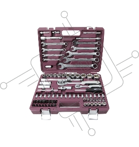 Набор инструмента универсальный Thorvik TS082 1/4", 1/2"DR, 82 предмета