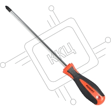 Отвертка Patriot PH3x200, CR-V,магнитная, 2-х компонентная рукоятка