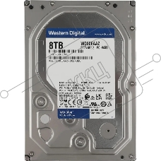 Жесткий диск WD SATA-III 8Tb WD80EAAZ Desktop Blue (5640rpm) 256Mb 3.5