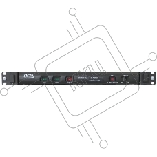 Источник бесперебойного питания Powercom King Pro RM KIN-600AP RM 360Вт 600ВА черный
